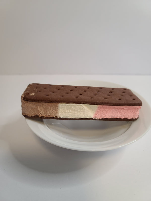 Neapolitan Ice Cream Sandwich